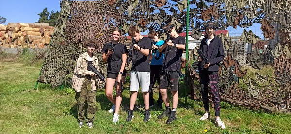 7. B - Laser Tag
