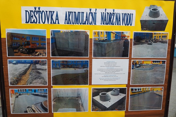 Slavnostní otevření atria školy