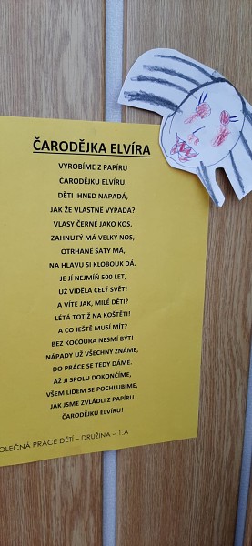 Čarodějnické rejdění v družině