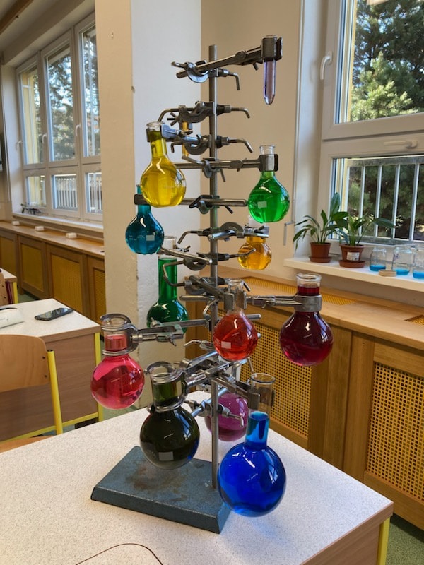 Chemický vánoční stromek